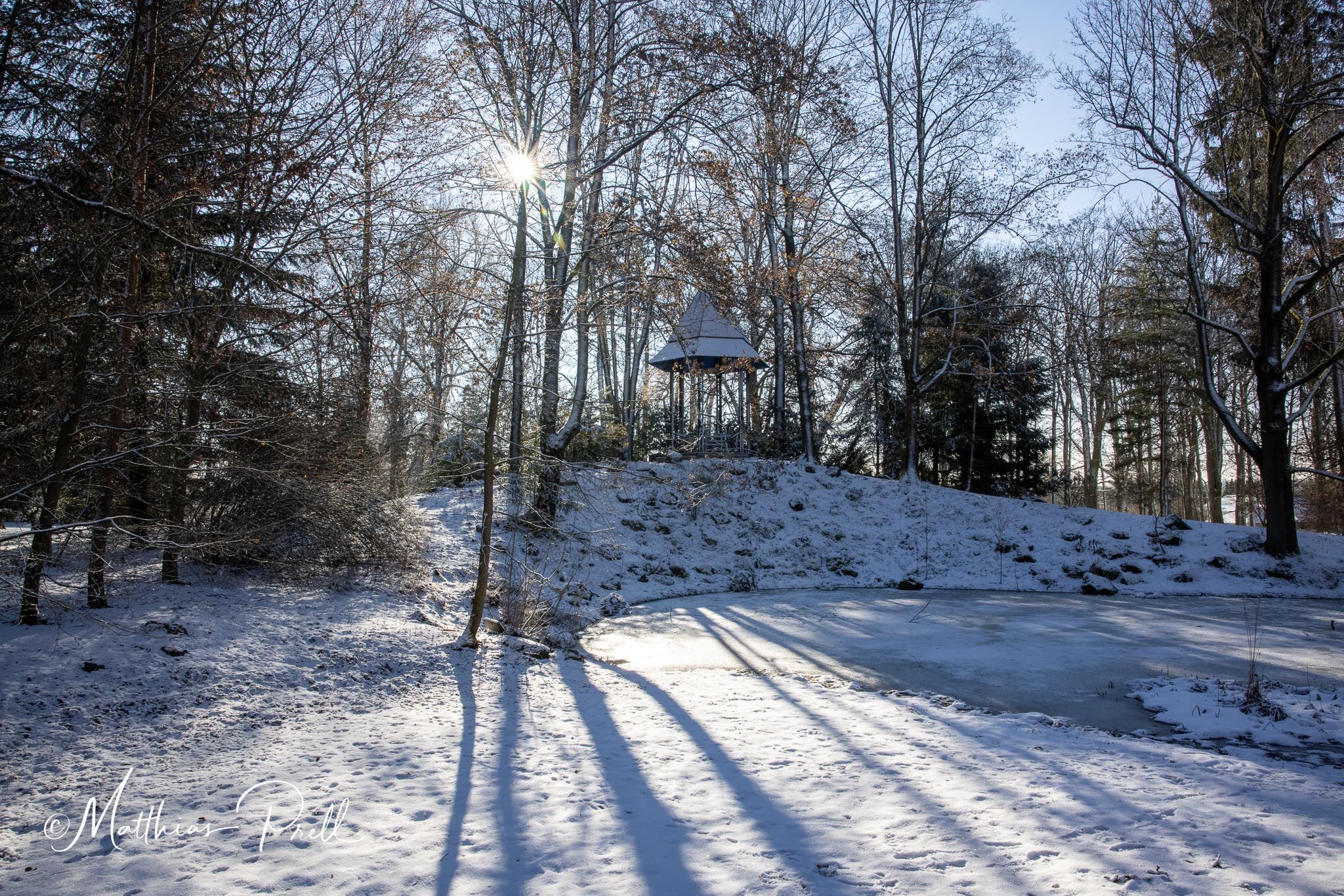 Bürgerpark Theresienstein in Hof, Germany