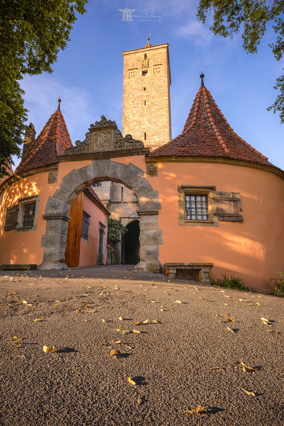 Rothenburg ob der Tauber, Castle Gate, Germany