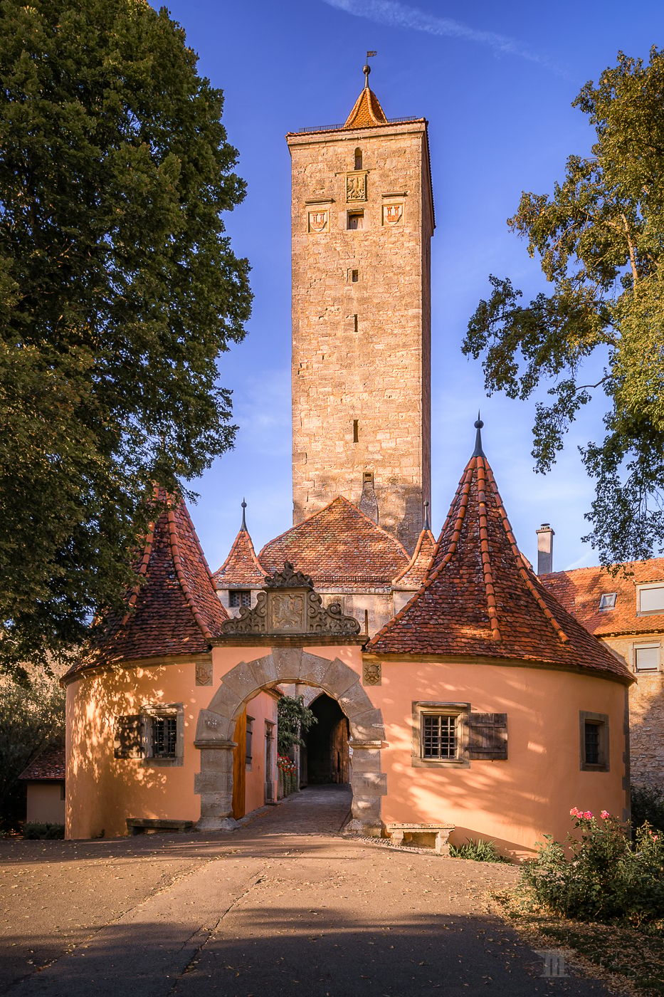 Rothenburg ob der Tauber, Castle Gate, Germany