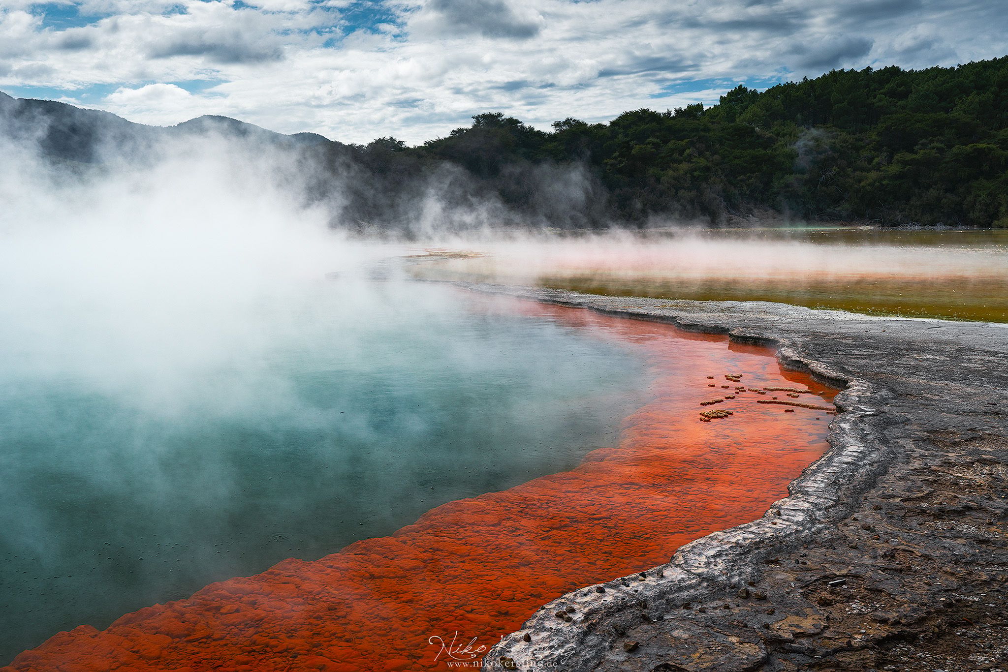 Champagne Pool at Wai-O-Tapu, New Zealand