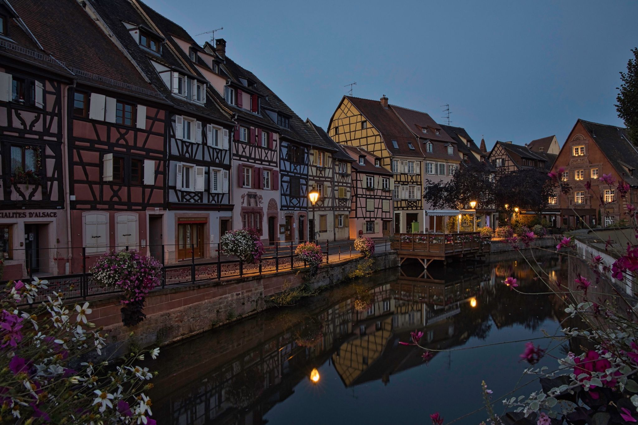Canal in Colmar, France