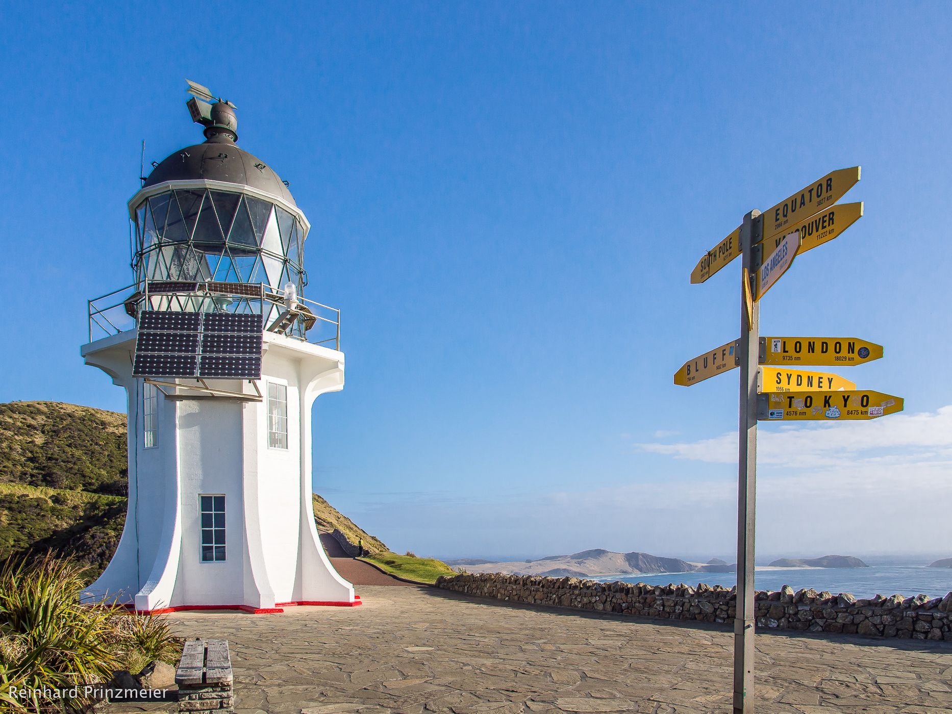 Signpost, Cape Reinga, Northland, North Island, New Zealand