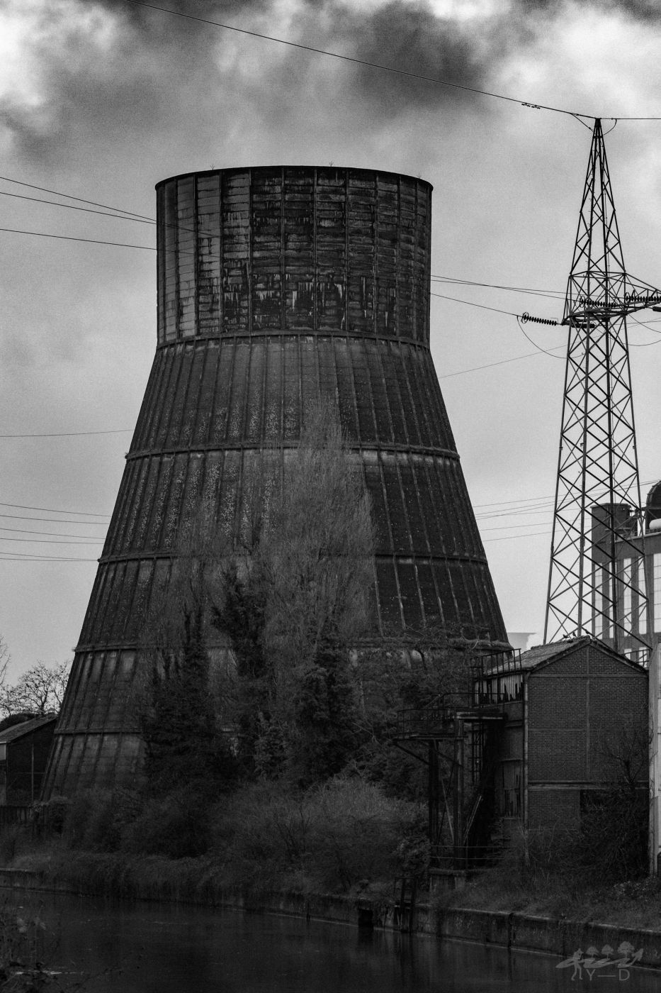 Charleroi - ravel sambre - sites industriels, Belgium
