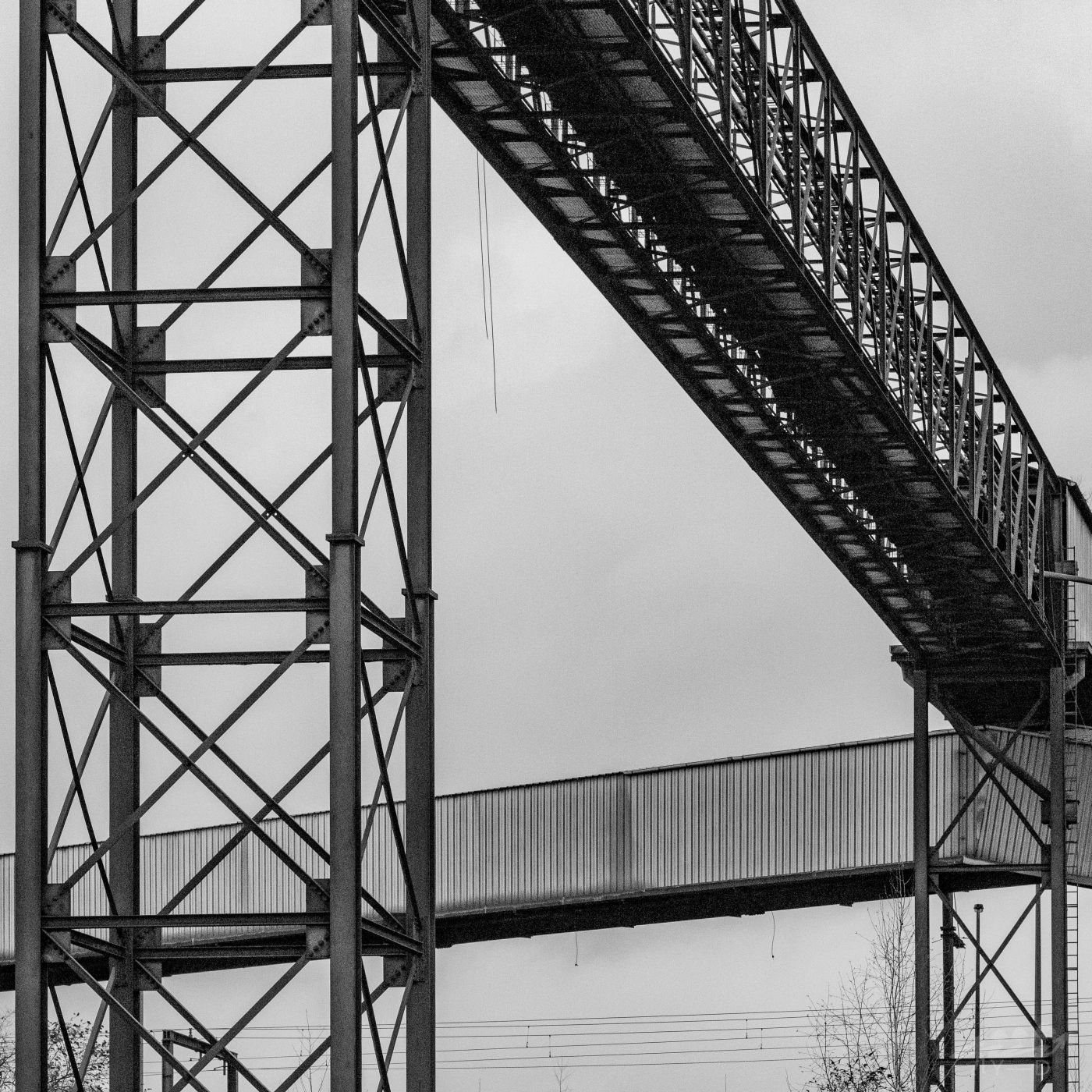 Charleroi - ravel sambre - sites industriels, Belgium