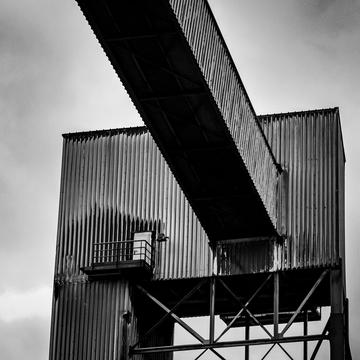 Charleroi - ravel sambre - sites industriels, Belgium