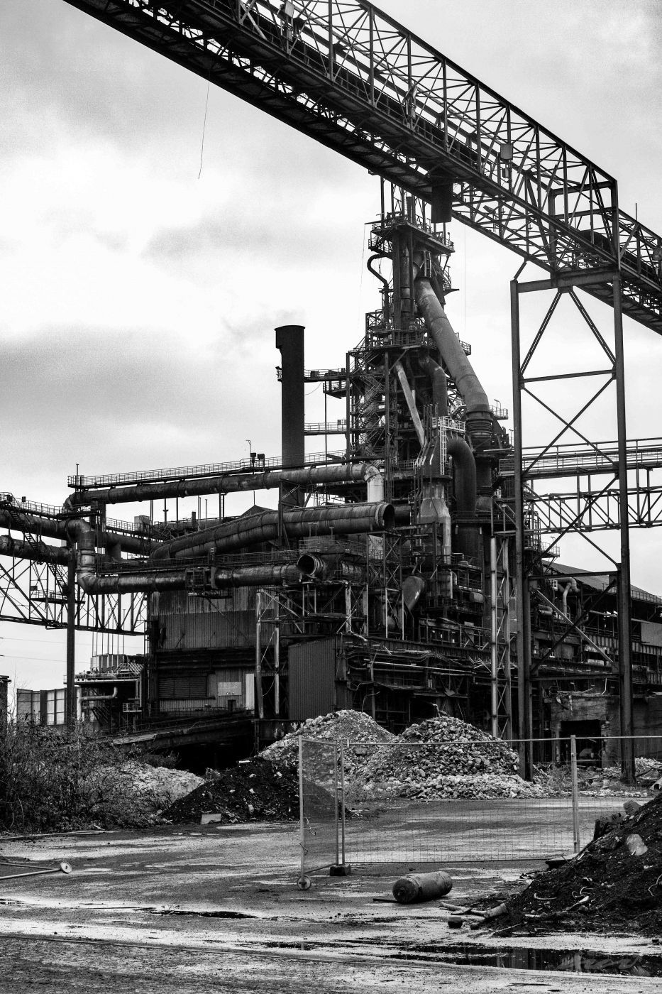 Charleroi - ravel sambre - sites industriels, Belgium
