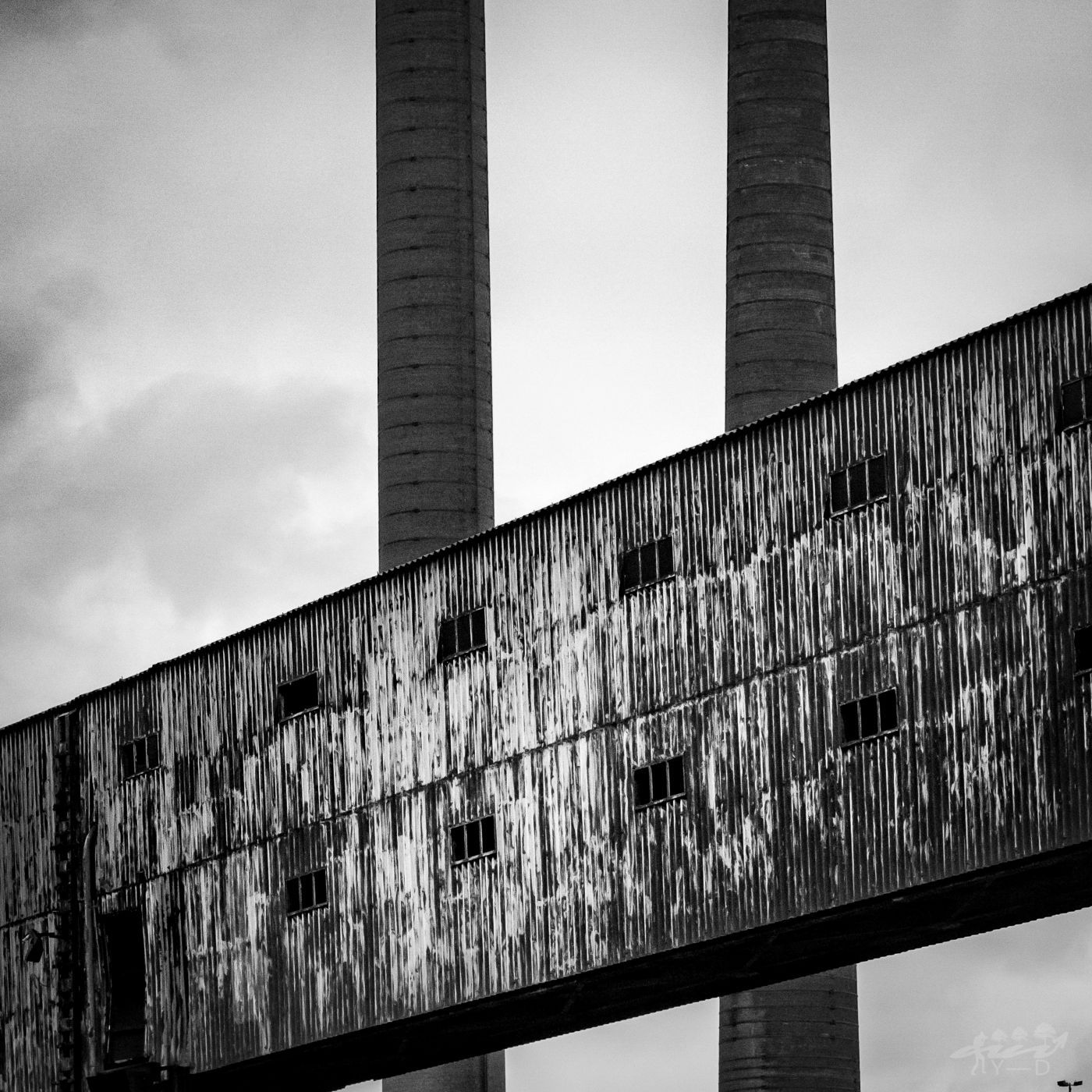 Charleroi - ravel sambre - sites industriels, Belgium