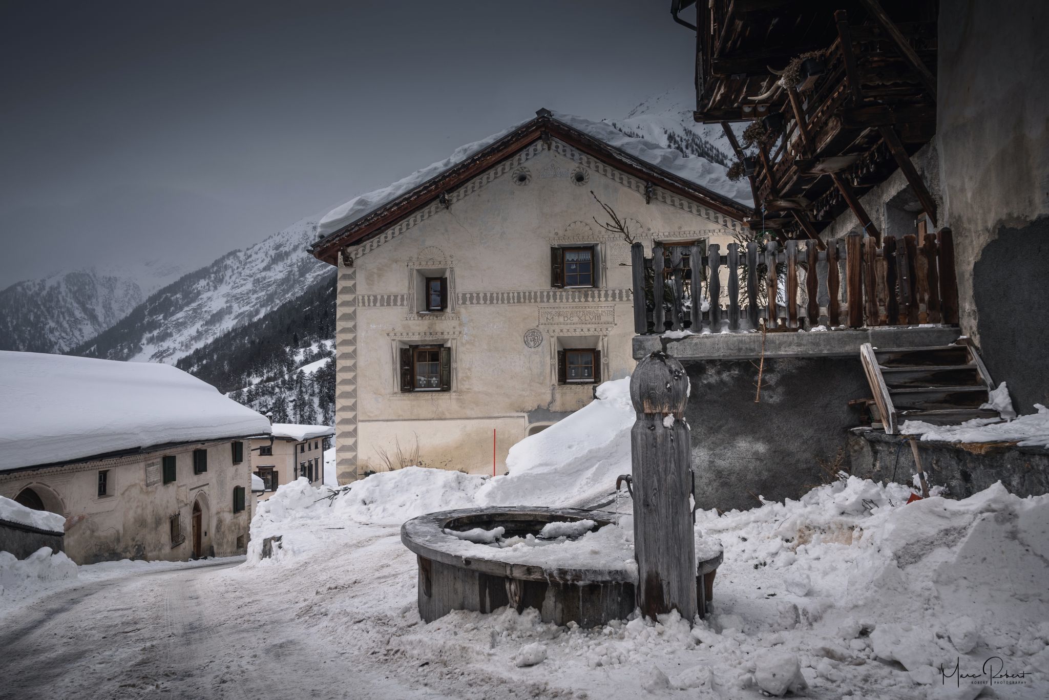 House in Guarda, Switzerland