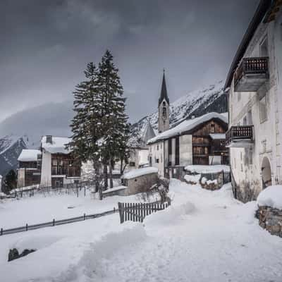 House in Guarda, Switzerland