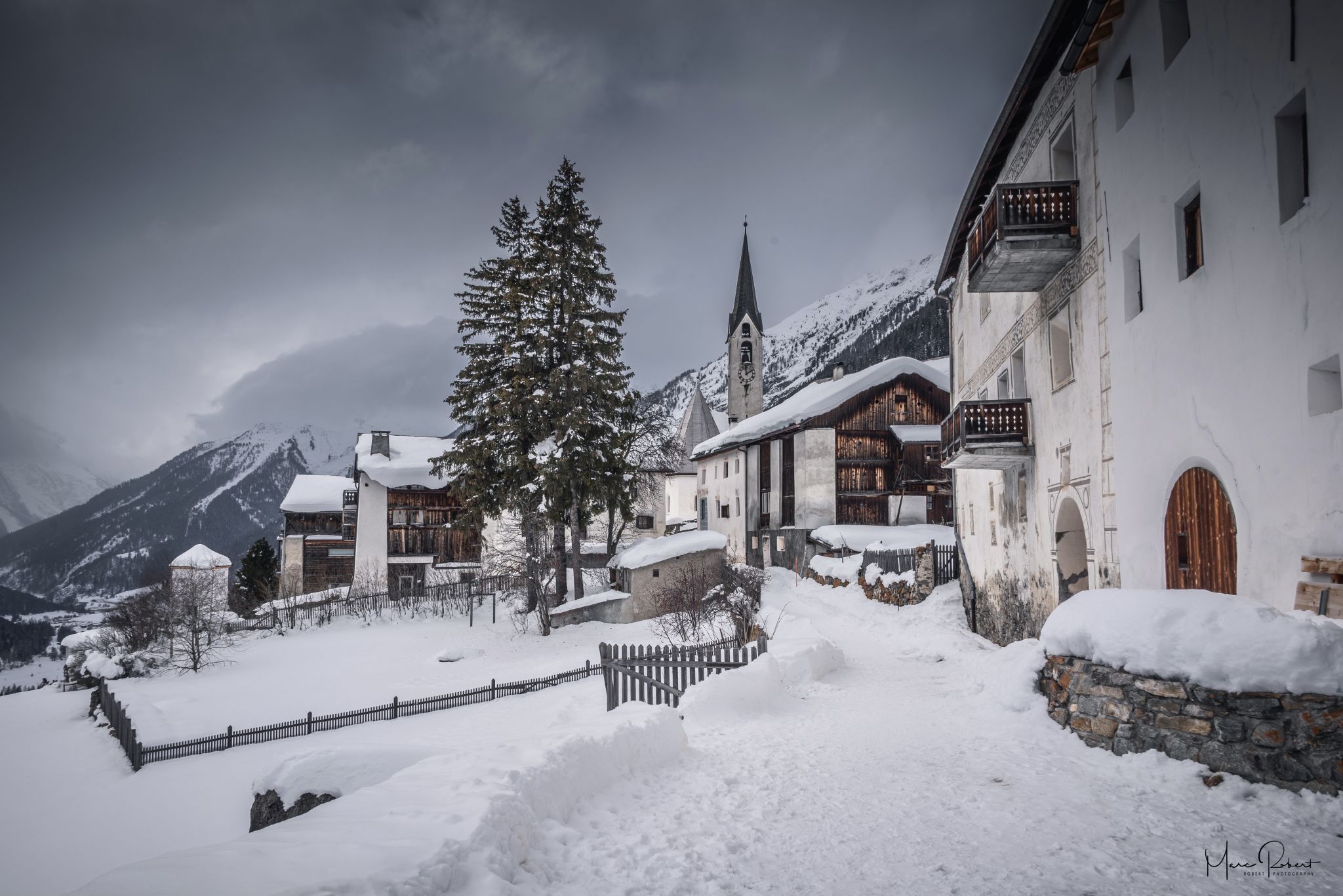 House in Guarda, Switzerland