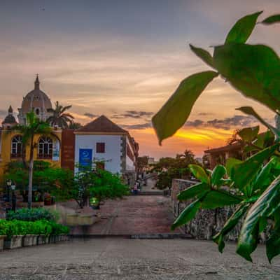 Church of St Peter Claver Cartagena, Colombia