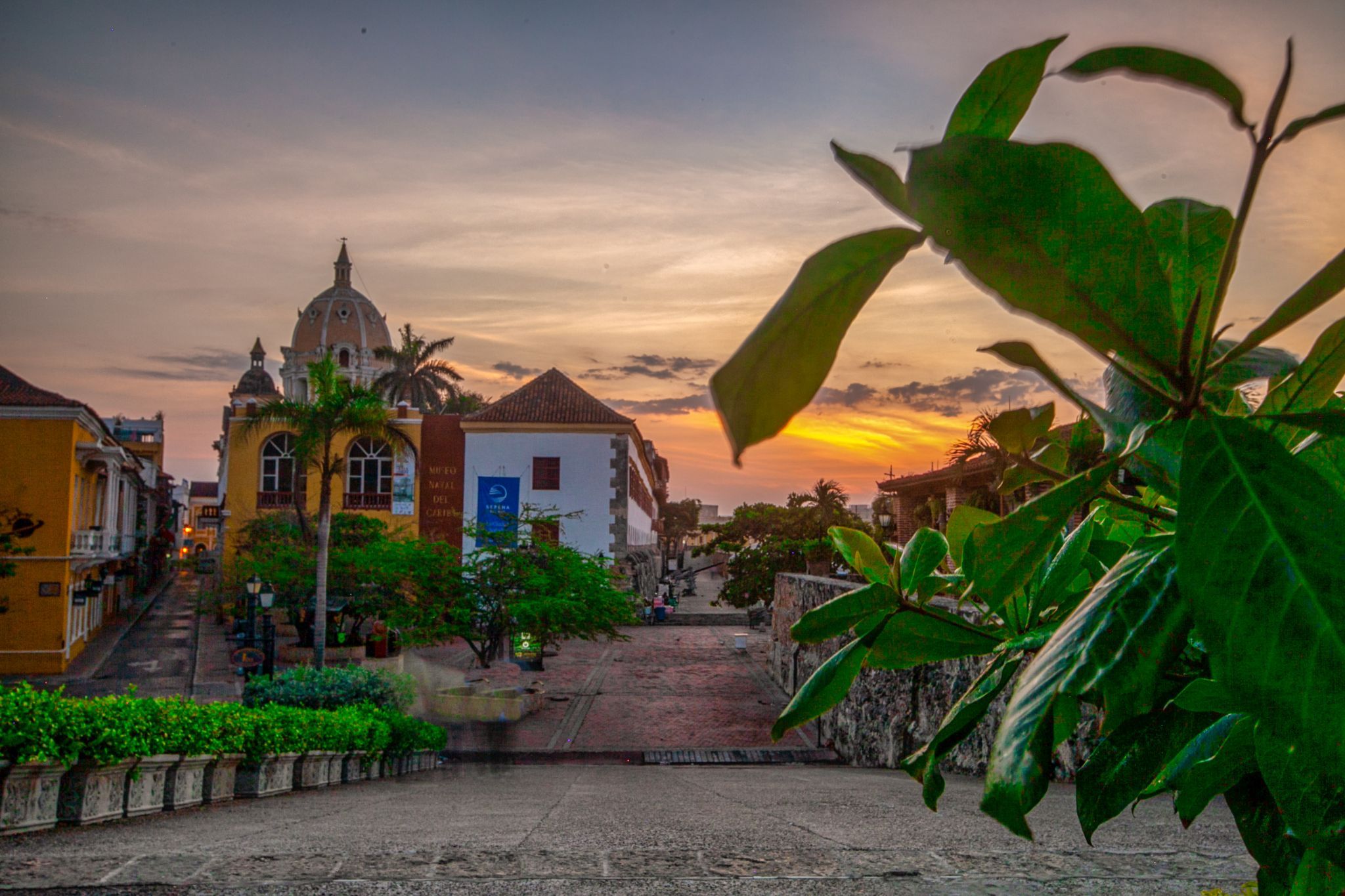 Church of St Peter Claver Cartagena, Colombia