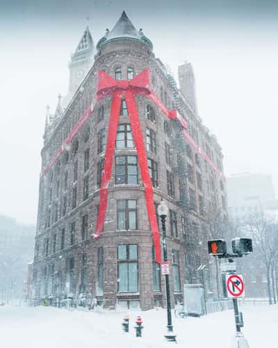 Grain Exchange and Clock Tower, Boston