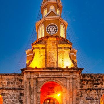 Clock Tower Monument Cartagena, Colombia