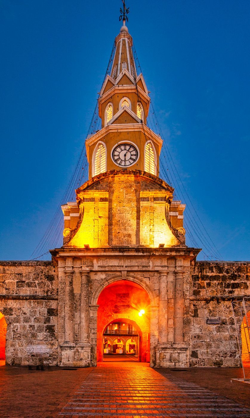 Clock Tower Monument Cartagena, Colombia