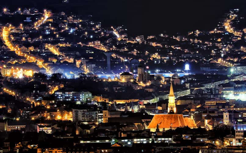Cluj-Napoca by night