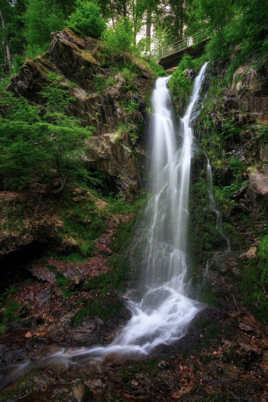 Fahler Wasserfall, Black Forest, Germany