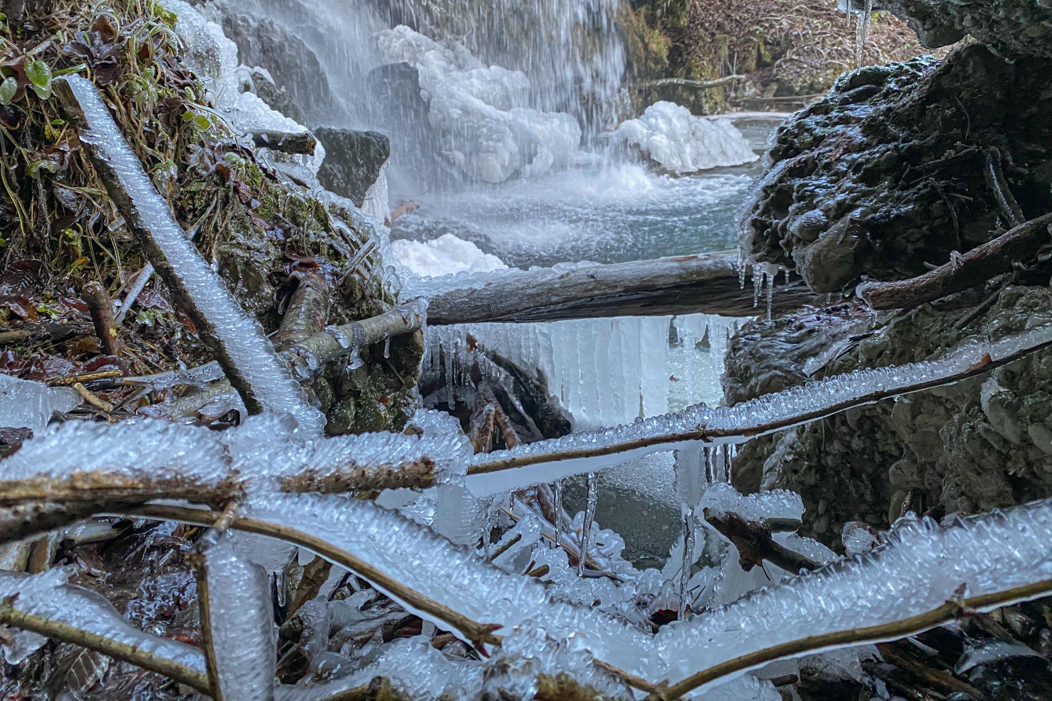 Fallerbucht Icefall, Austria