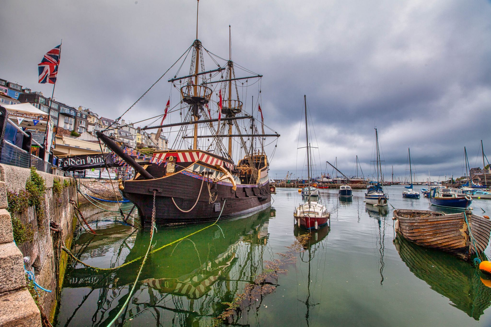 Golden Hind Ship, Brixham Harbour, United Kingdom