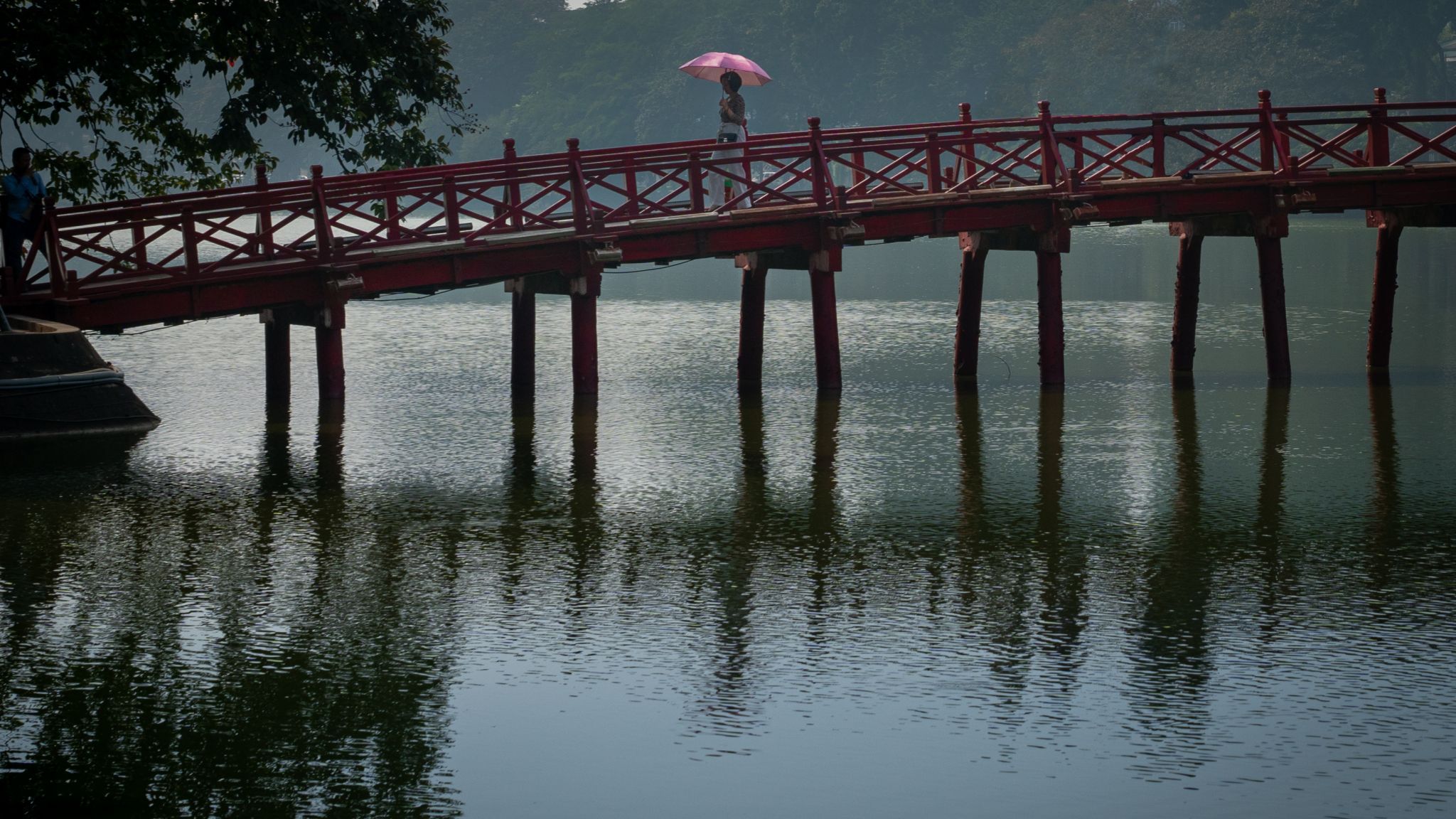 Hanoi, Cau The Huc, Vietnam, Vietnam