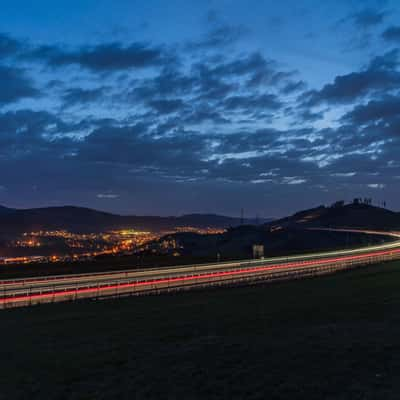 Highway near Nuttlar (Sauerland), Germany, Germany