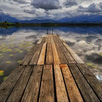 Hopfensee, Lake Hopfen, Germany