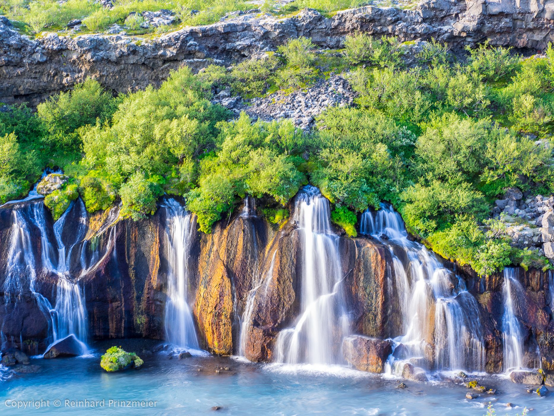 Hraunfossar, Iceland, Iceland