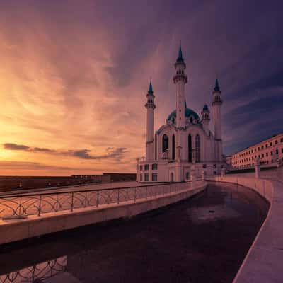 Kul Sharif Mosque, Kazan, Tatarstan, Russian Federation, Russian Federation