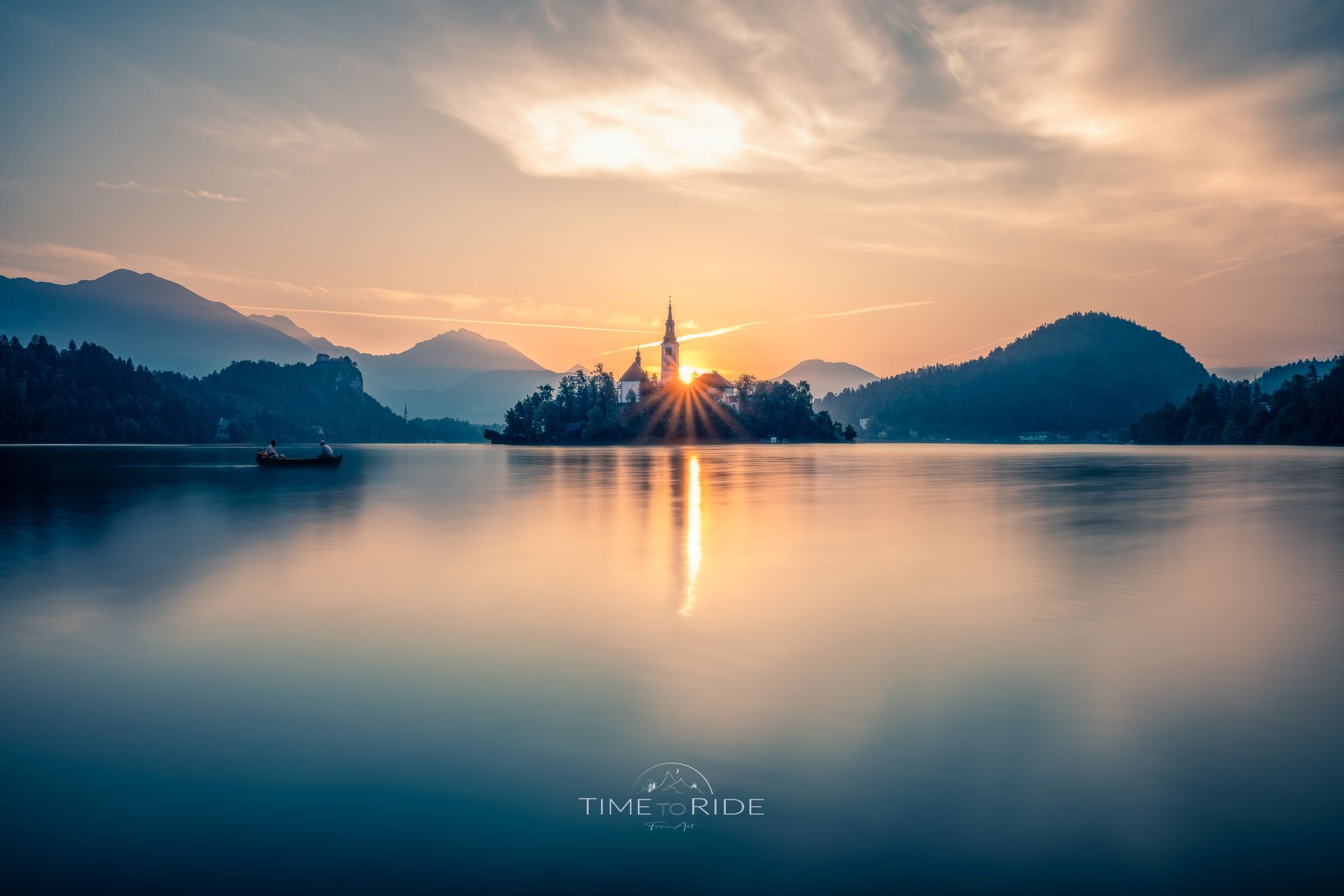Lake Bled, Julian Alps, Slovenia