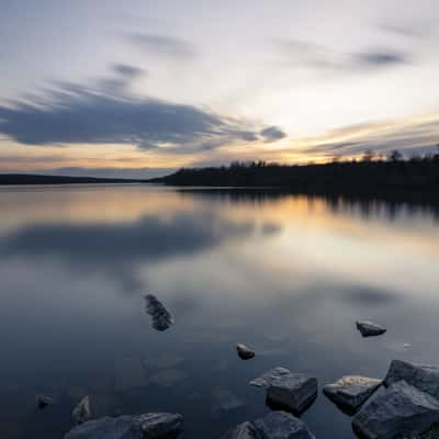 Lake Nockamixon Fishing pier, USA