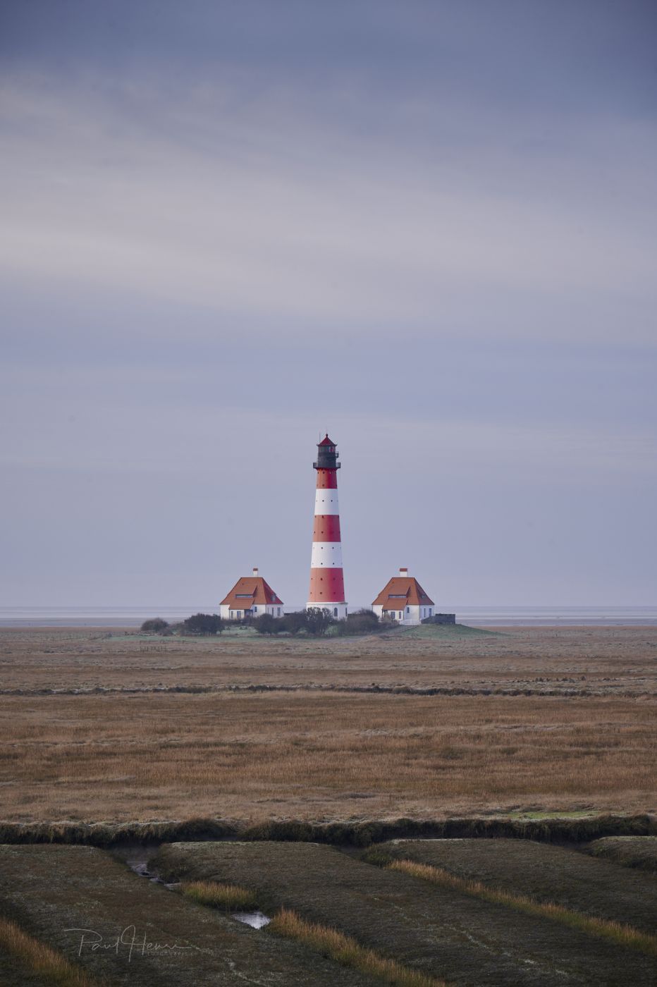 Lighthouse Westerheversand, Germany