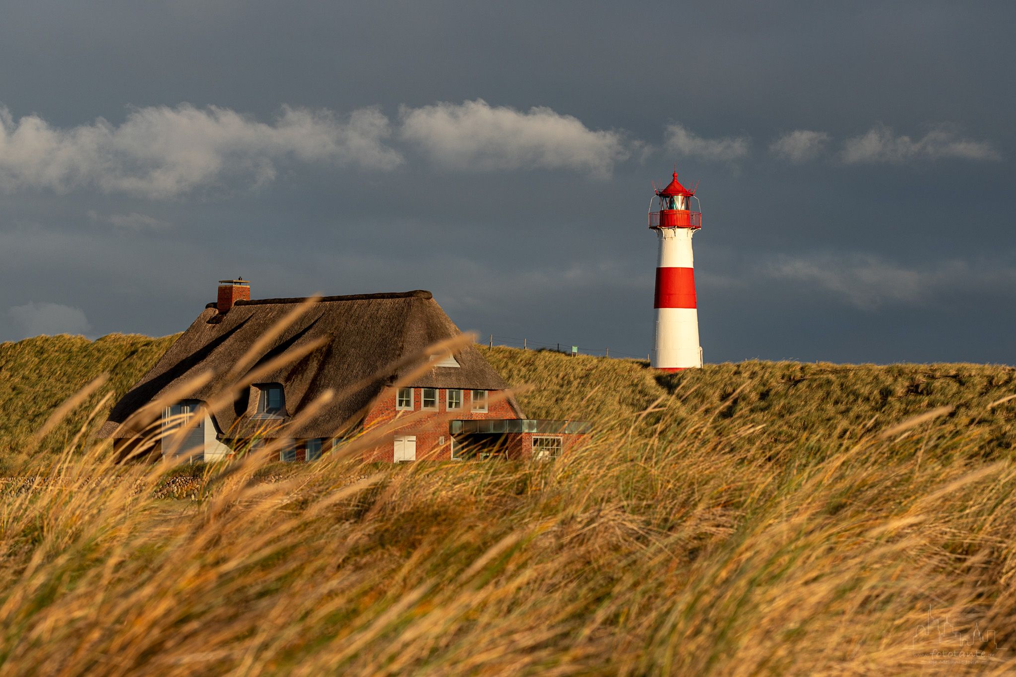 Lighthouse List-East on Sylt, Germany
