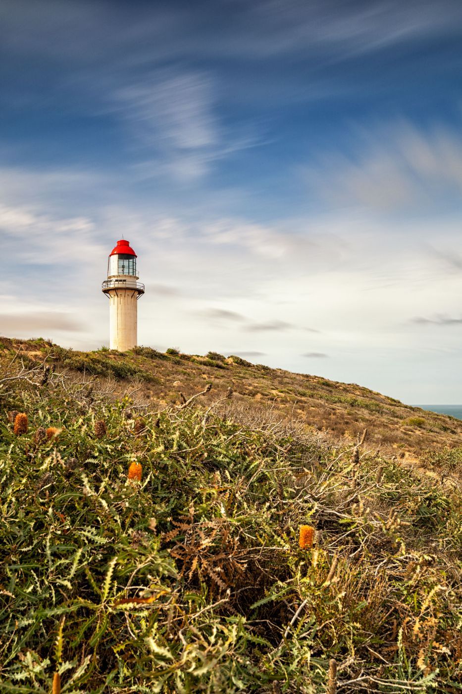 Lighthouse near Carnavon, Australia