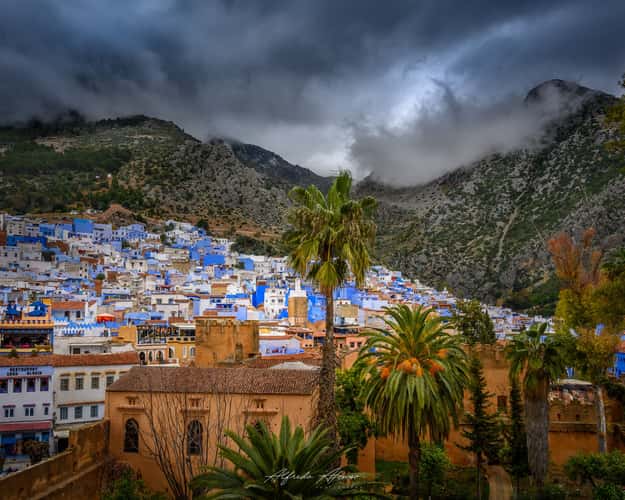 Mann in Chefchaouen