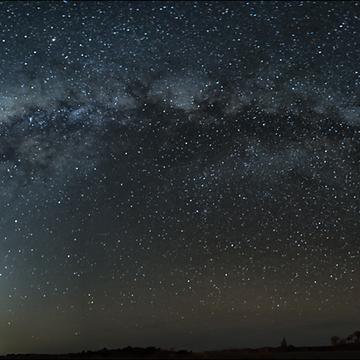 Milky way in southern Africa, Namibia