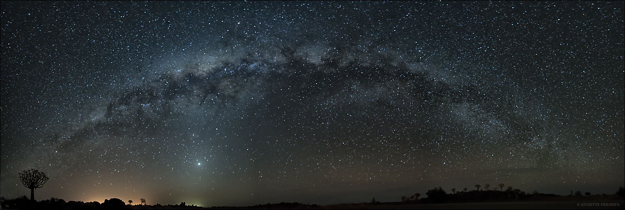 Milky way in southern Africa, Namibia