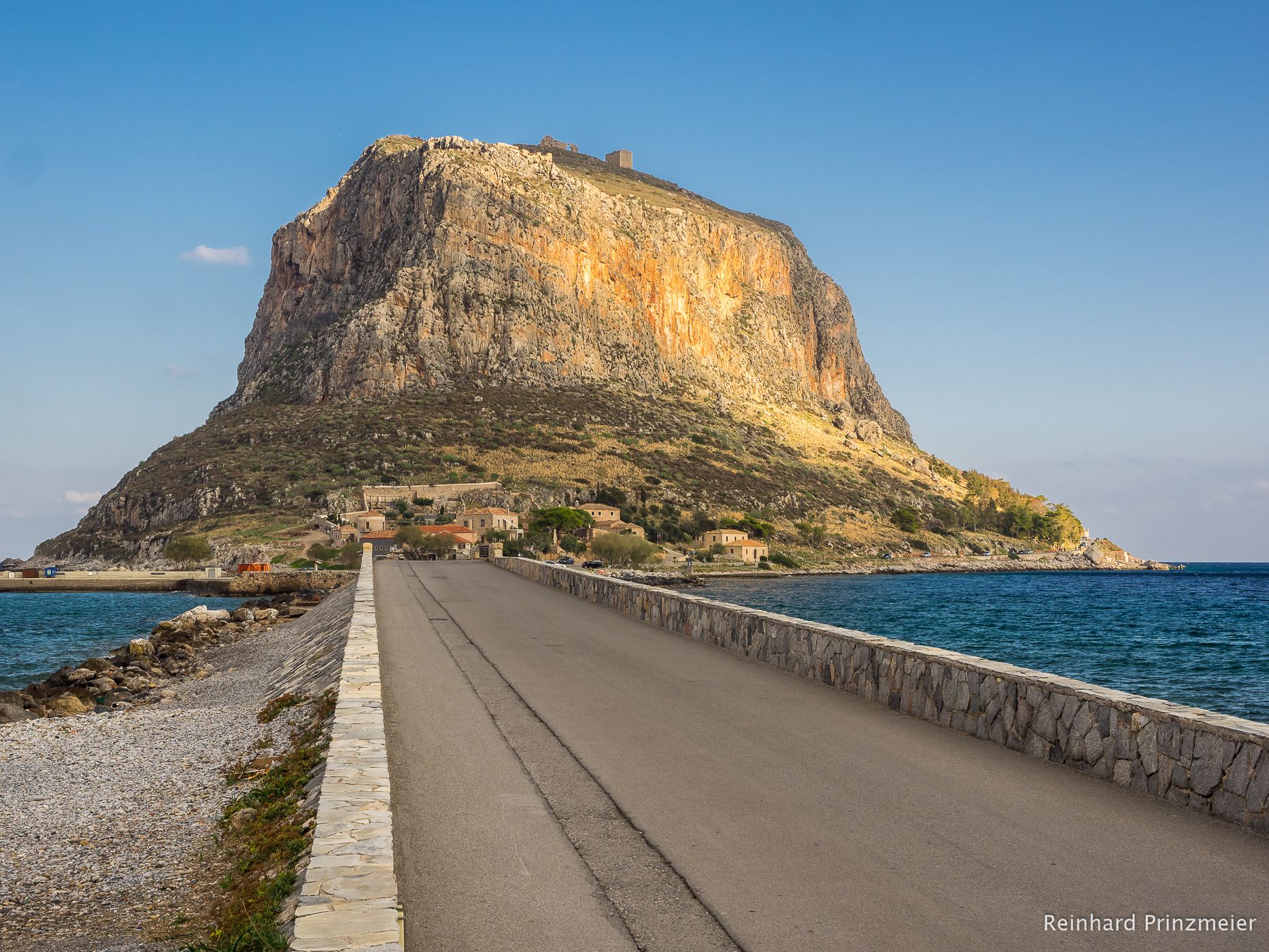 Monemvasia fortress island, Greece