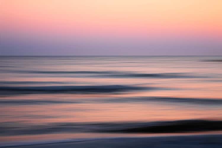 Morning on the Baltic Sea coast near Zingst