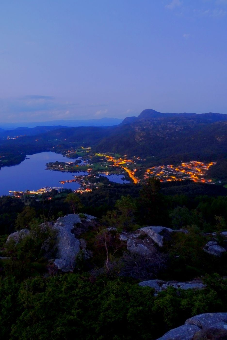 Mountain above Vage, Norway