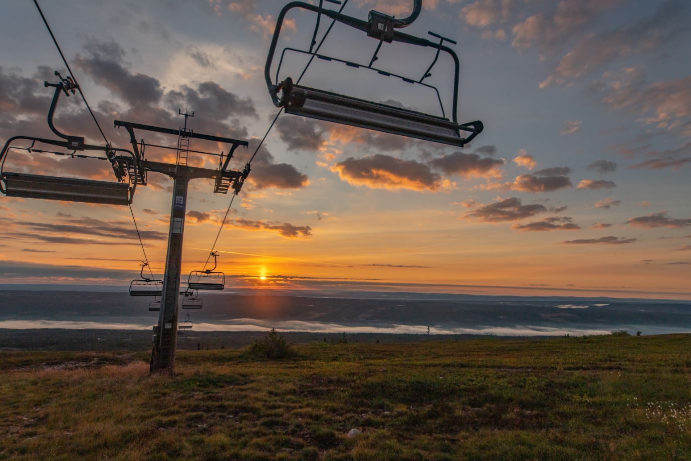 Mountaintop perfrect for sunrise, Sweden