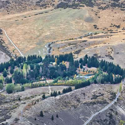 Oasis Crown Range Road Lookout Queenstown South Island, New Zealand