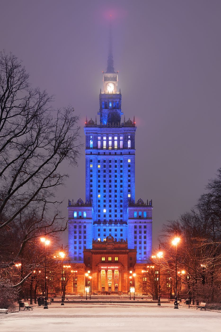 Palace of Culture and Science, Warsaw, Poland