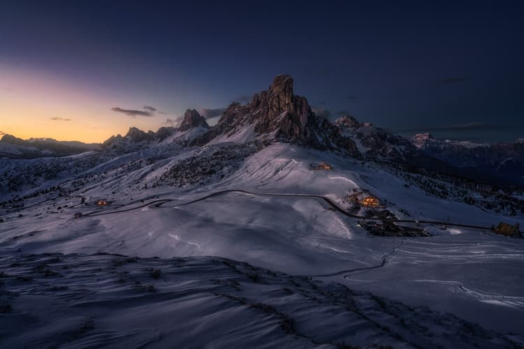Panorama point Passo Giau
