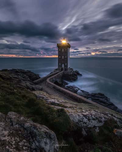 Phare de Kermorvan (lighthouse)