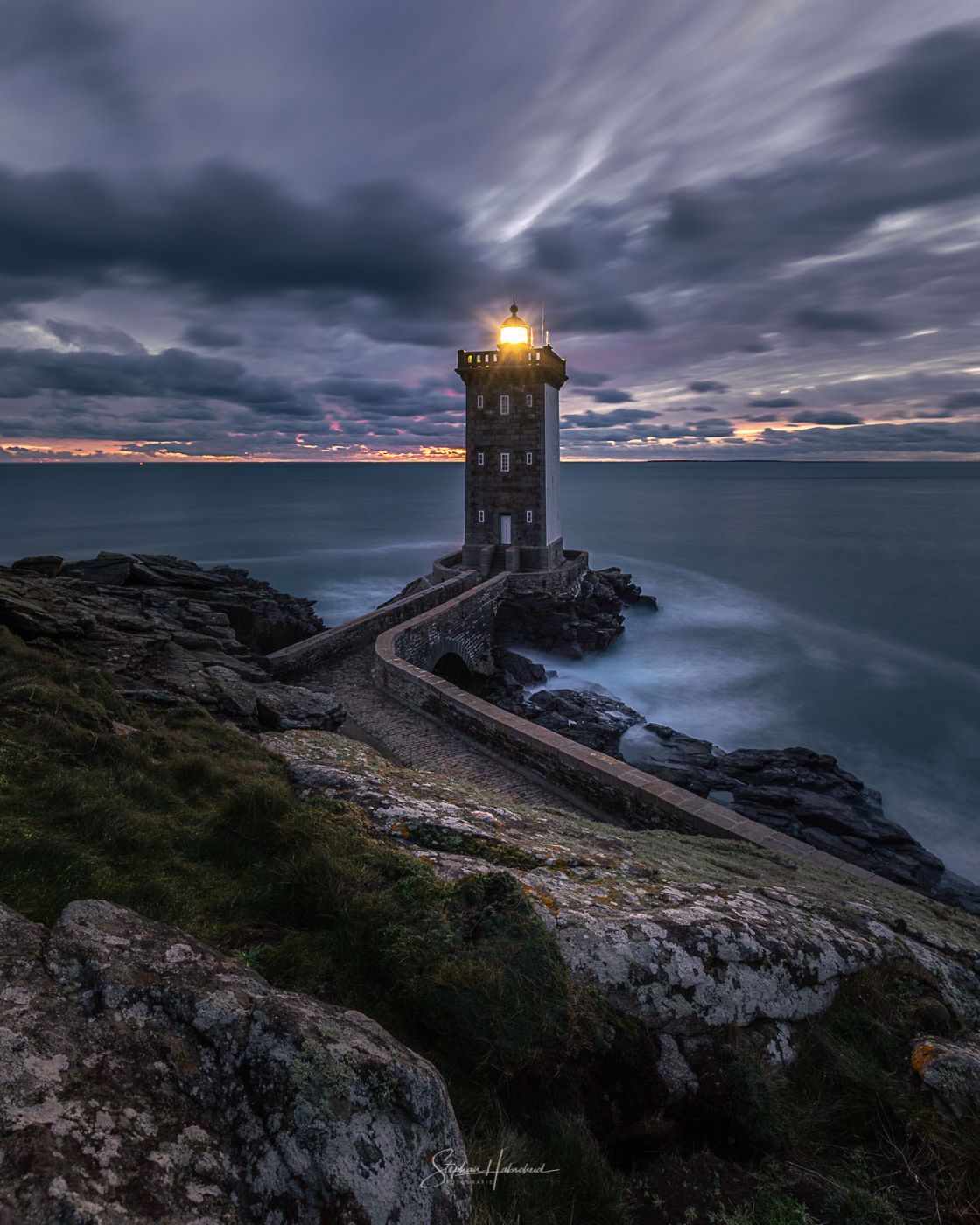 Phare de Kermorvan (lighthouse), France