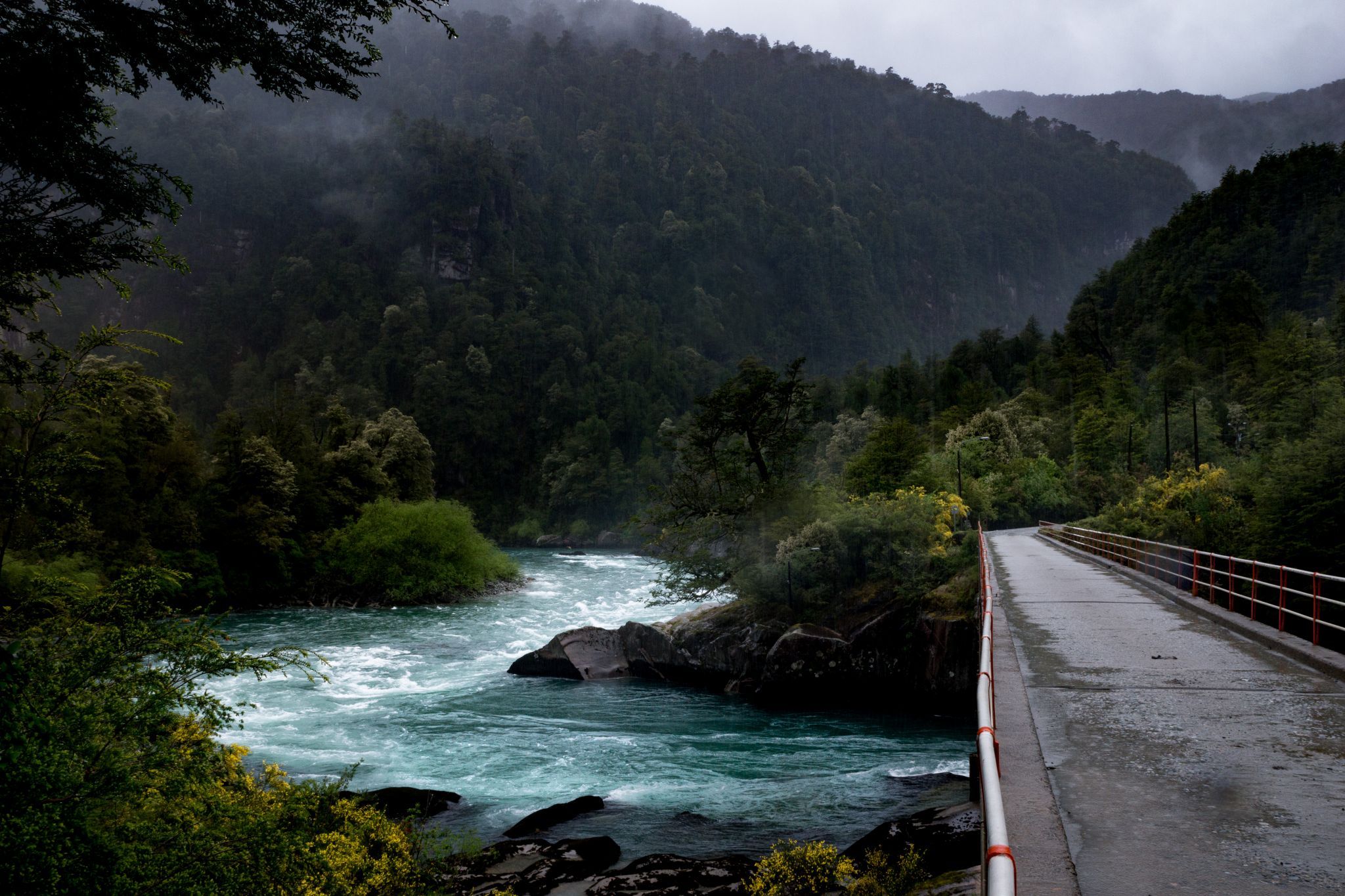 Puente Futaleufu, Patagonia, Chile, Chile