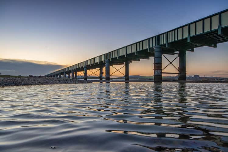 Railway Bridge across River Adur, Shoreham