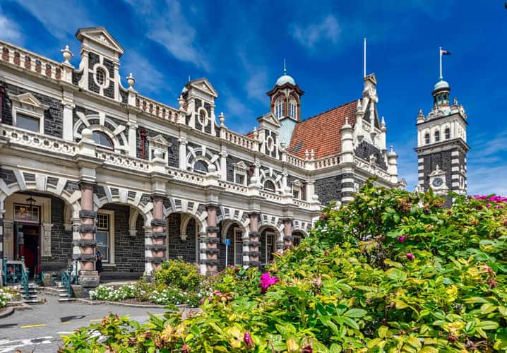Railway station, Dunedin South Island