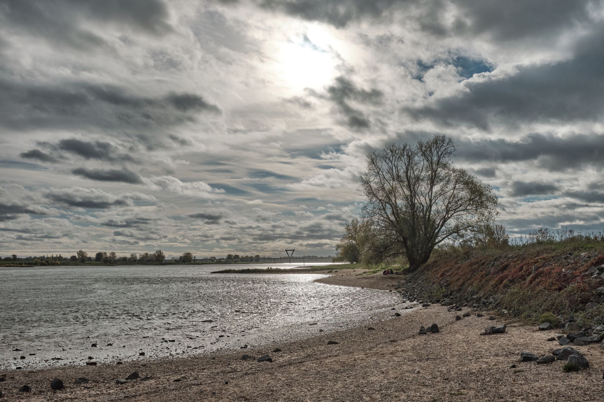 Rheinstrand Langst-Ilverich, Germany