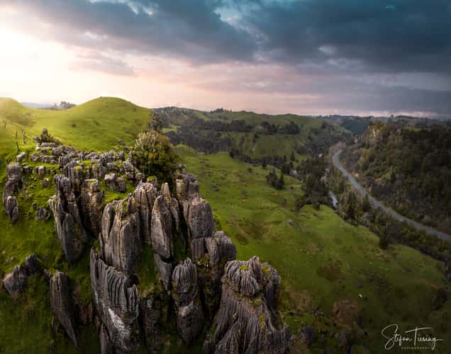 Rocks at Mangaotaki River